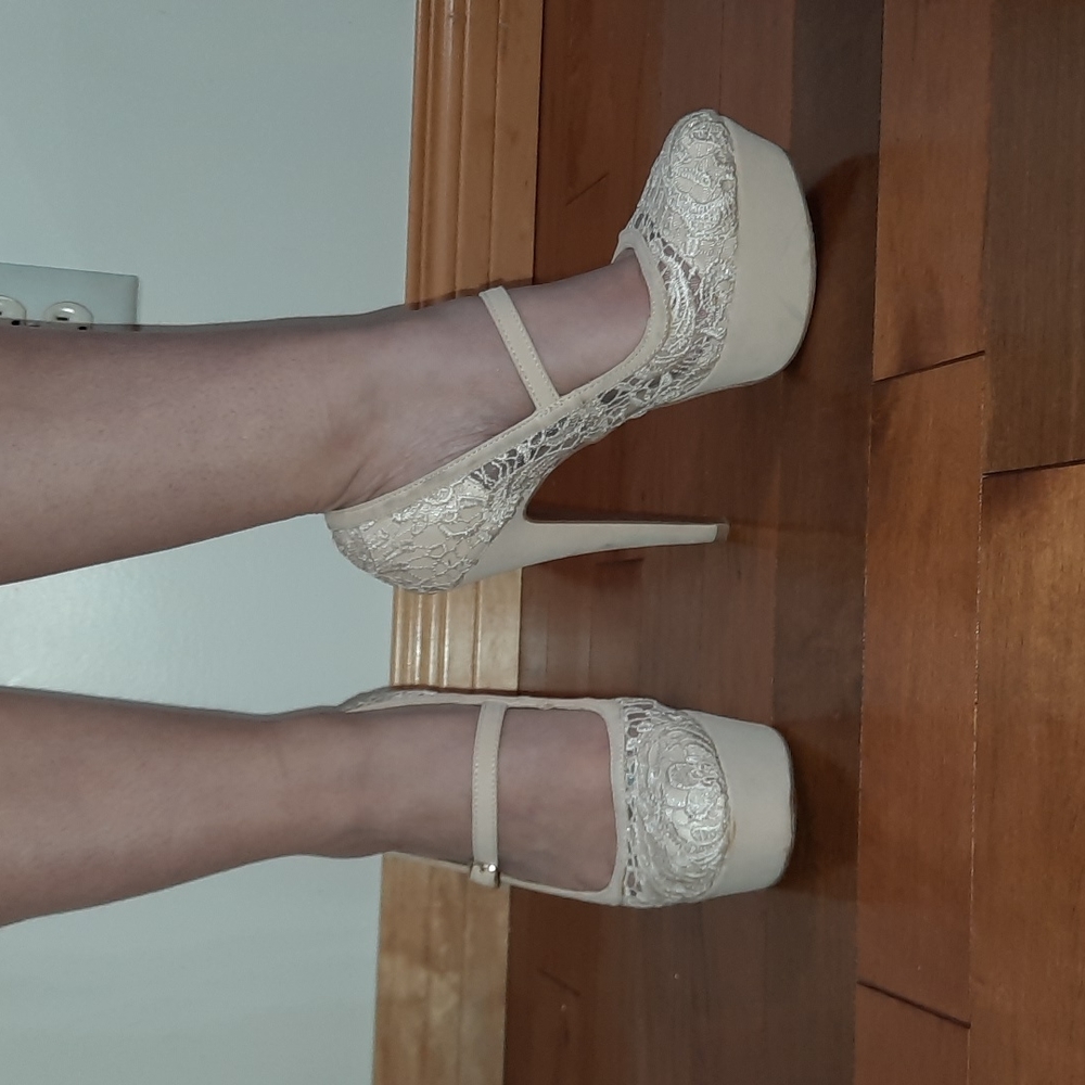 Lacy heels
